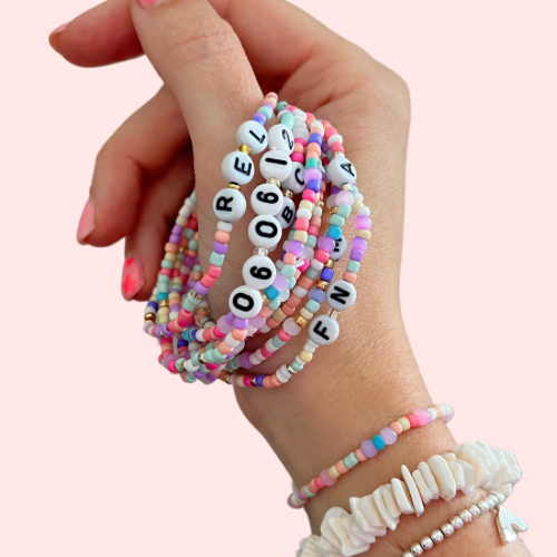 Personalised Bead Bracelet