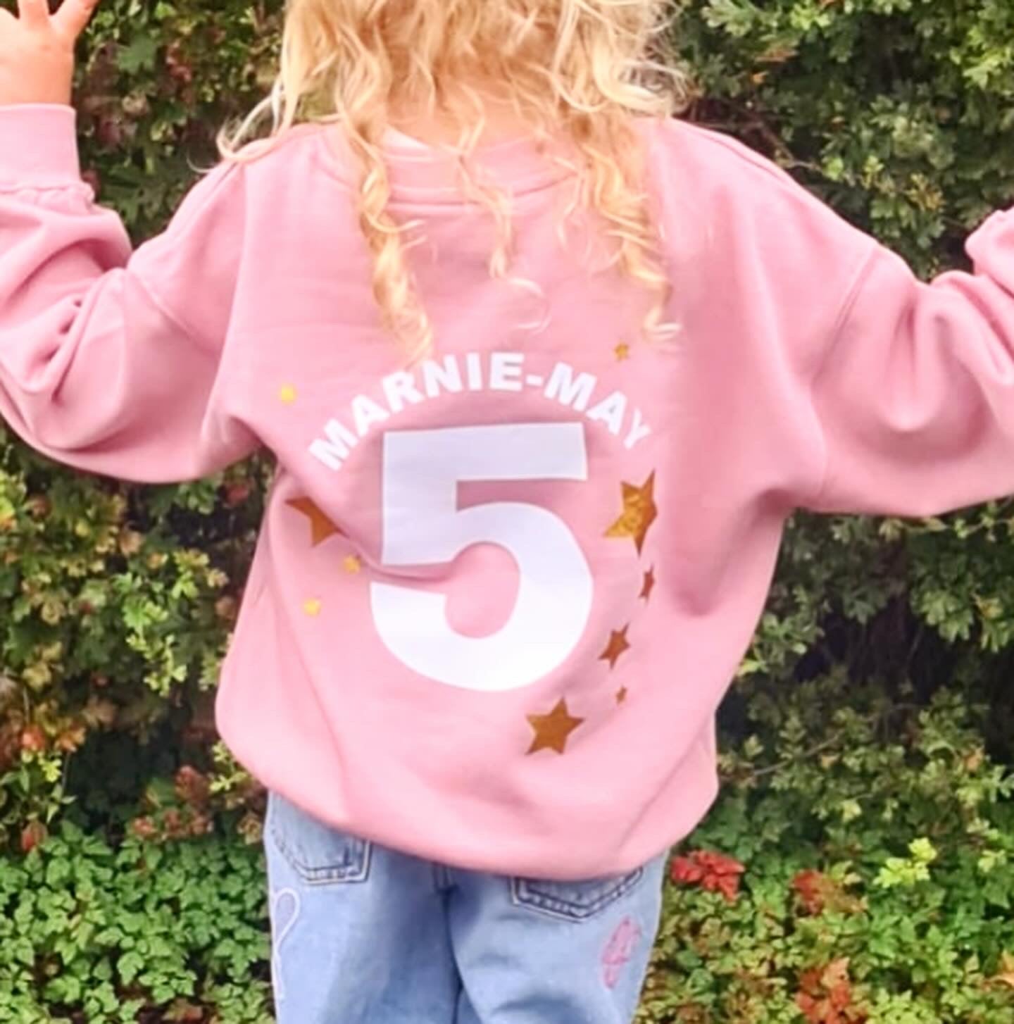 Personalised Birthday Sweatshirt