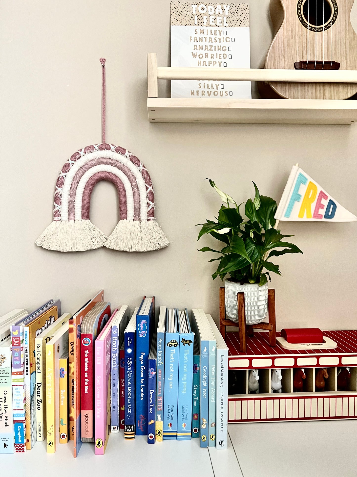 Fancy Rainbow Wall Hanging