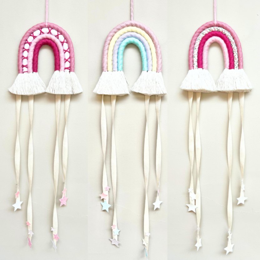 Hair Clip Rainbow