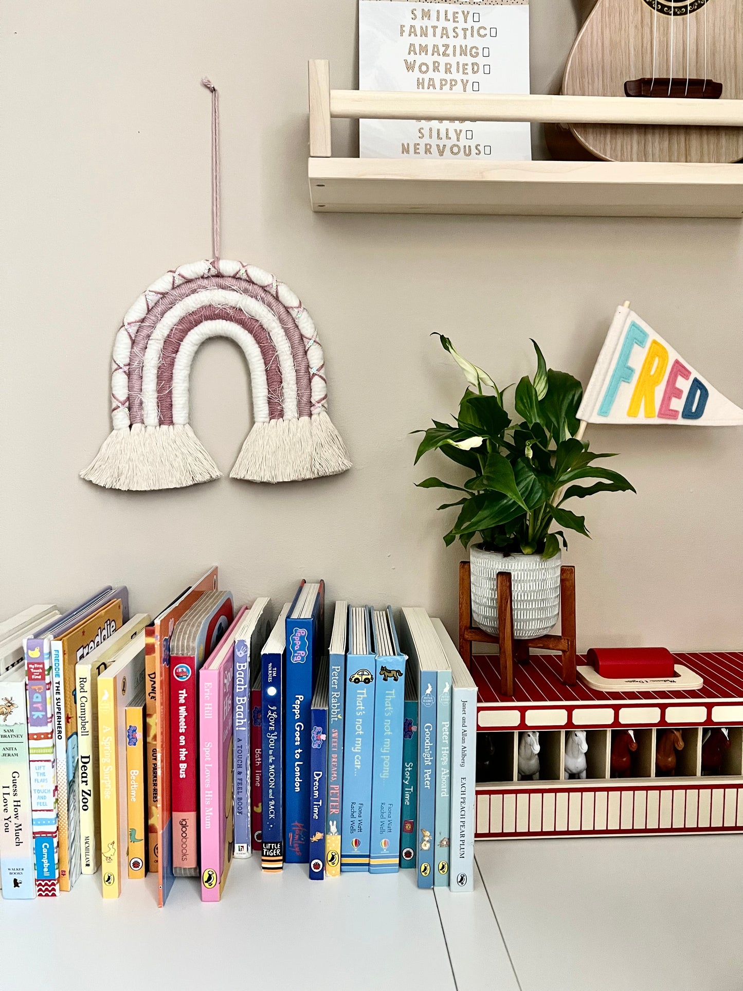 Fancy Rainbow Wall Hanging