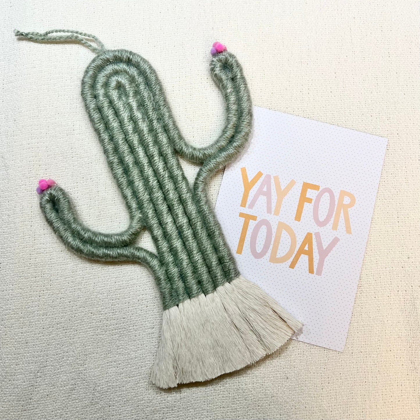 Cactus Wall Hanging