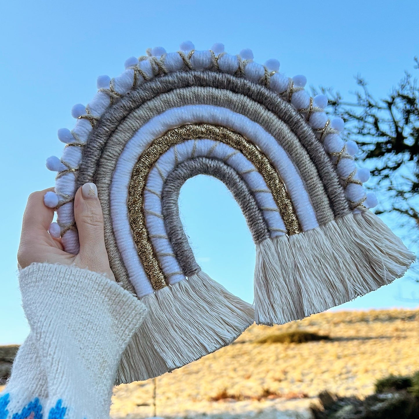 Fancy Rainbow Wall Hanging