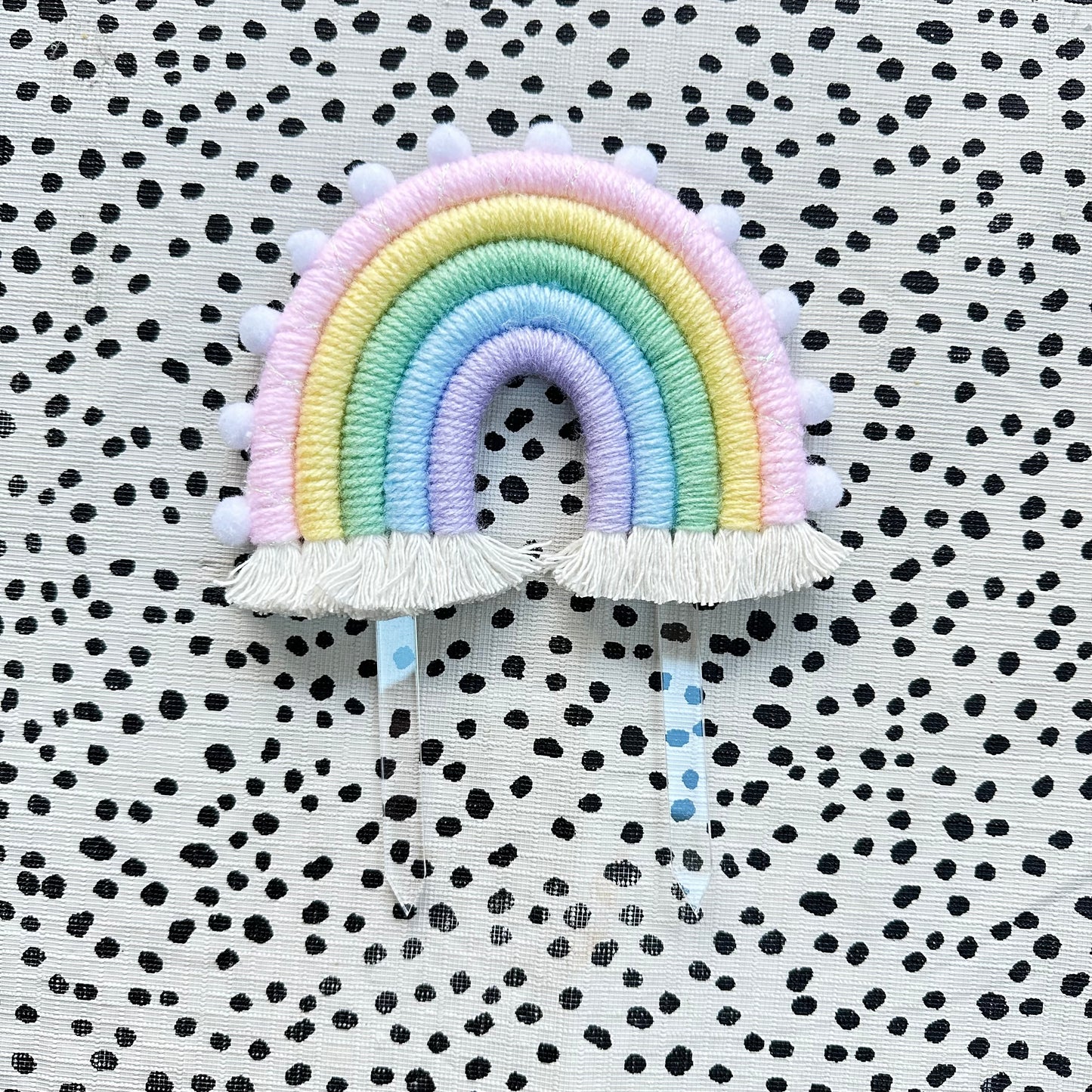 Rainbow Cake Topper