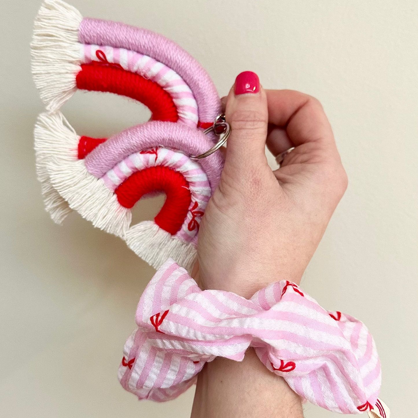 Valentines Rainbows Bows