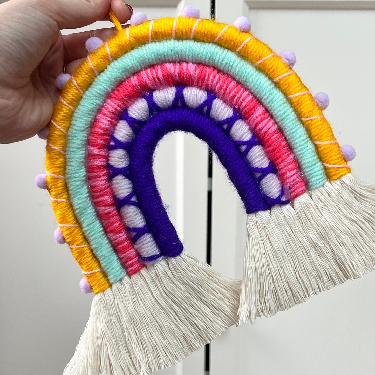 Fancy Rainbow Wall Hanging