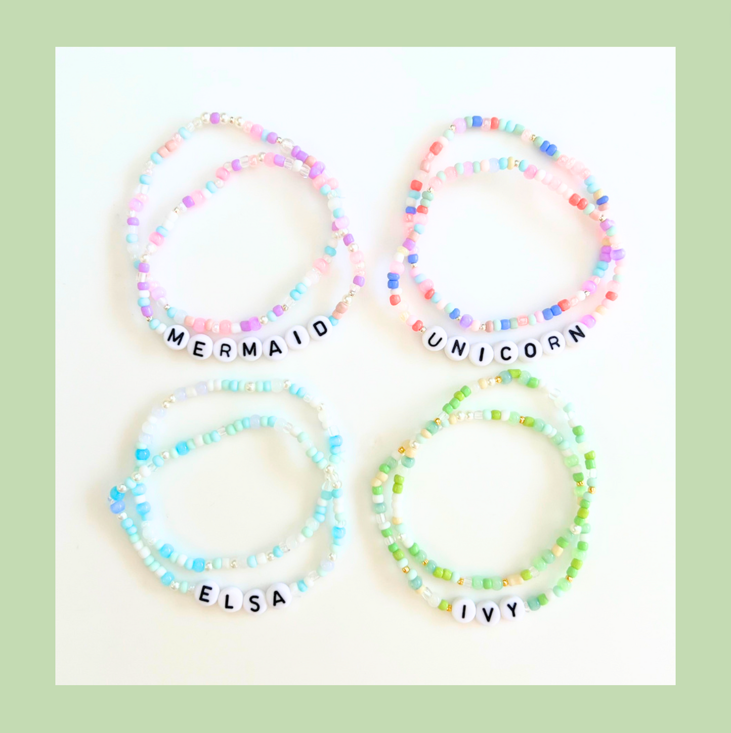 Children's Personalised Bead Bracelet