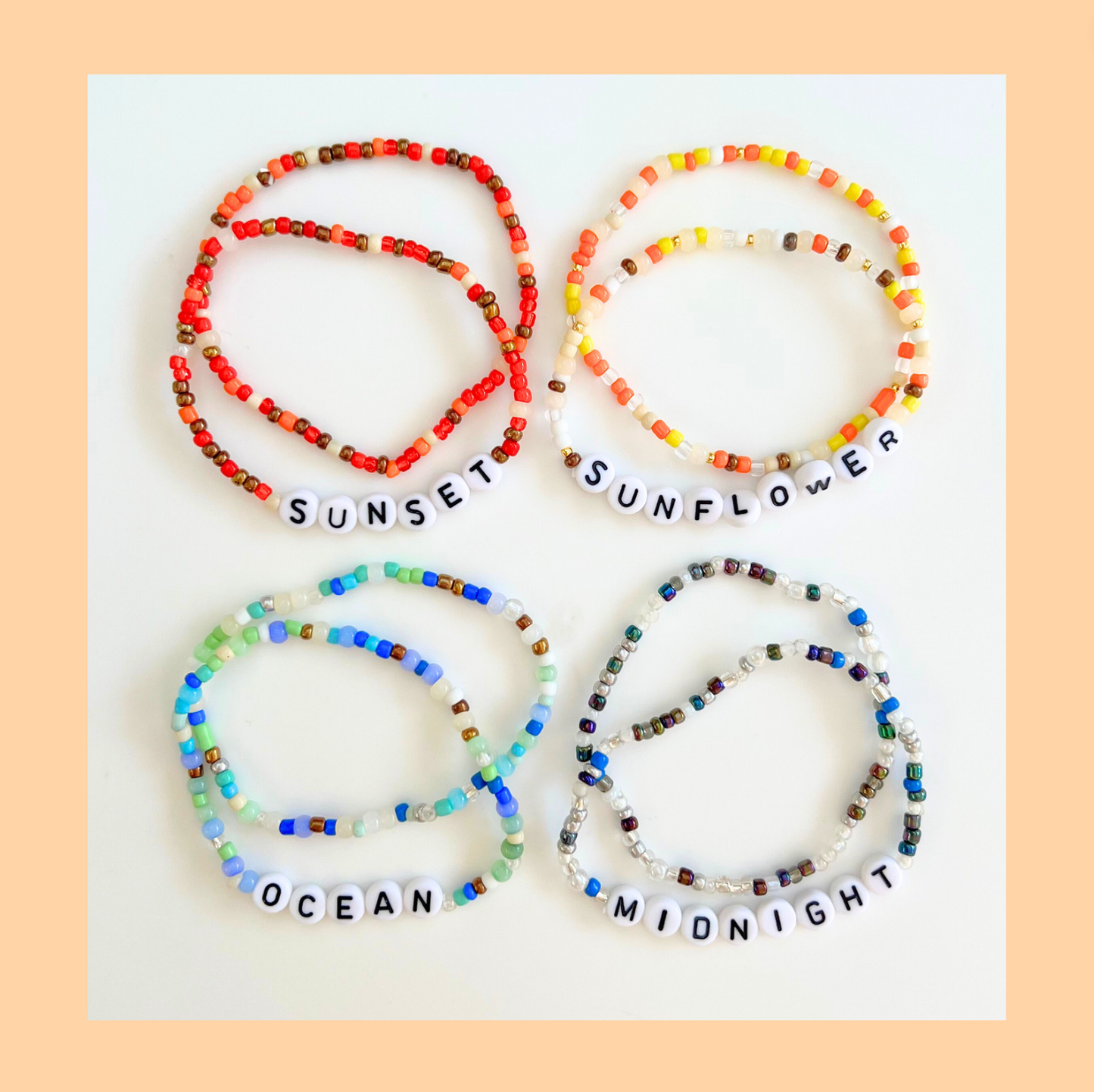 Children's Personalised Bead Bracelet