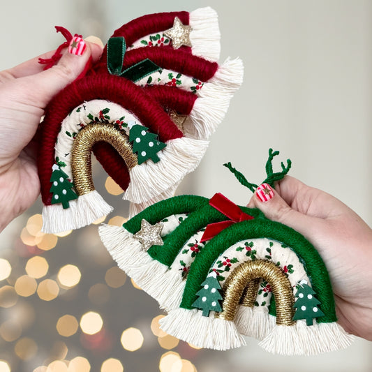 Christmas Tree Decorations: Holly Collection