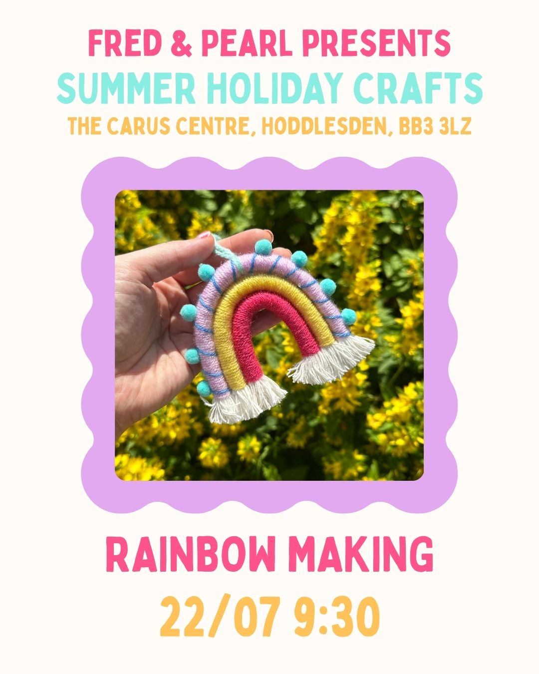Summer Holiday Crafts - Rainbow Making
