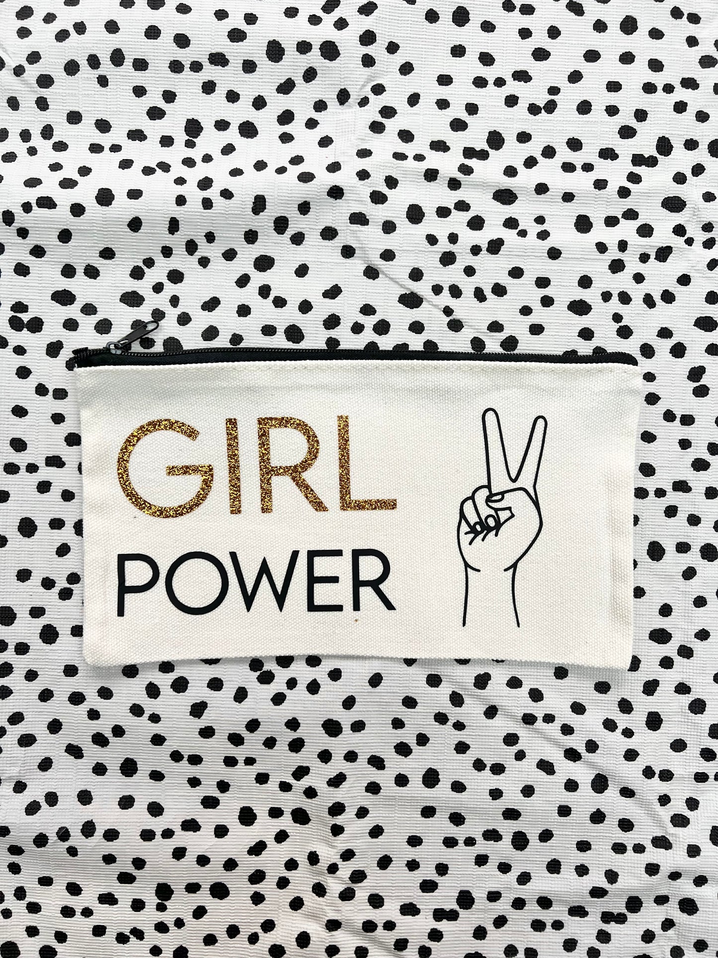 Girl Power or World Changer Zip Pouches