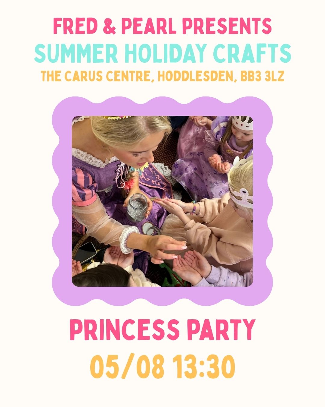 Summer Holiday Crafts - Princess Party