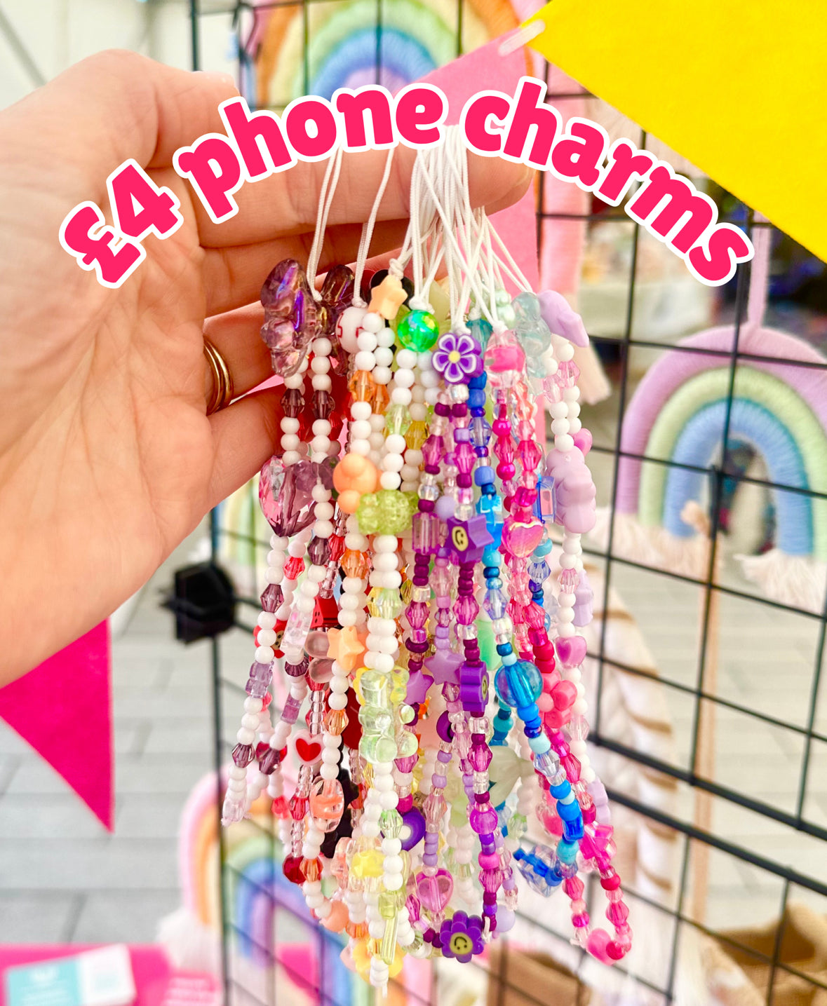 £4 Phone Charms