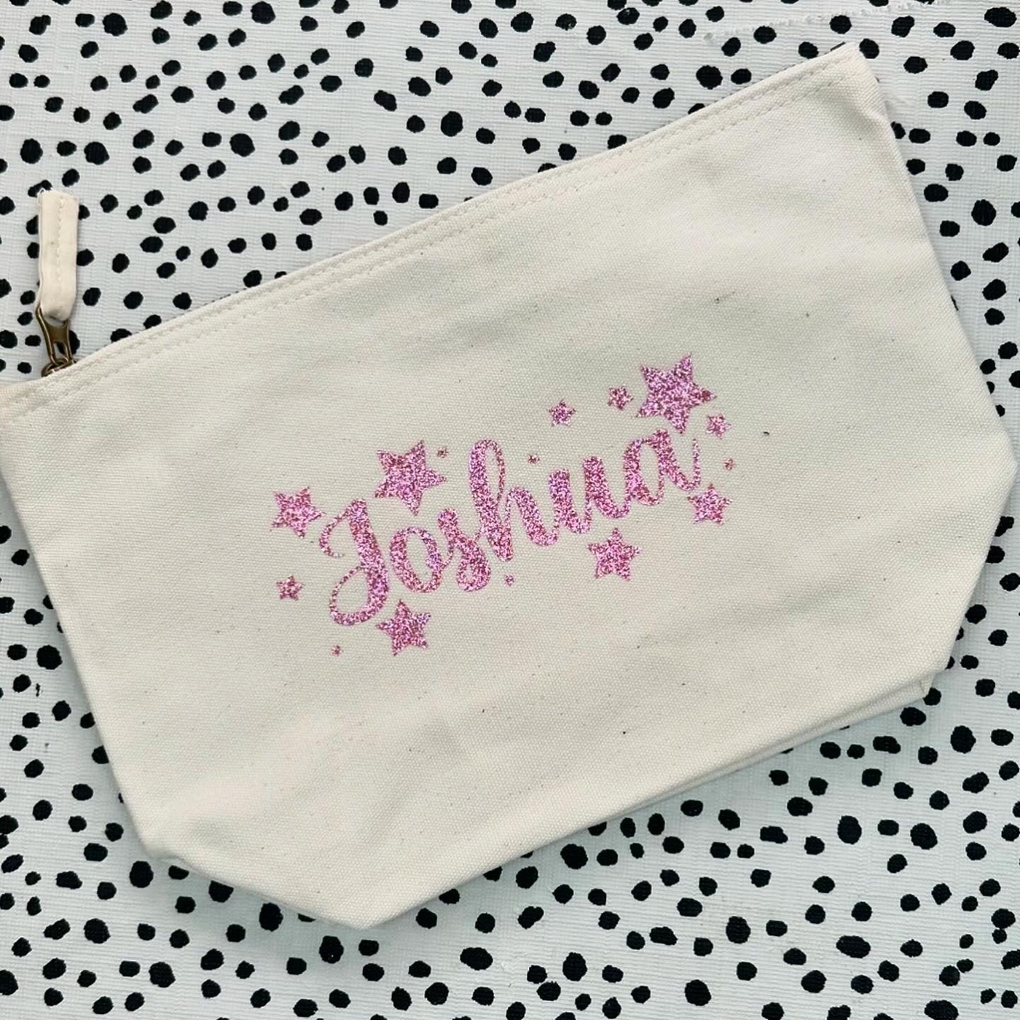 Personalised Zip Pouch (Various Sizes)