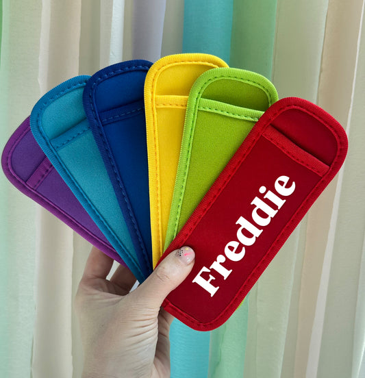 Personalised Ice Pop Holders