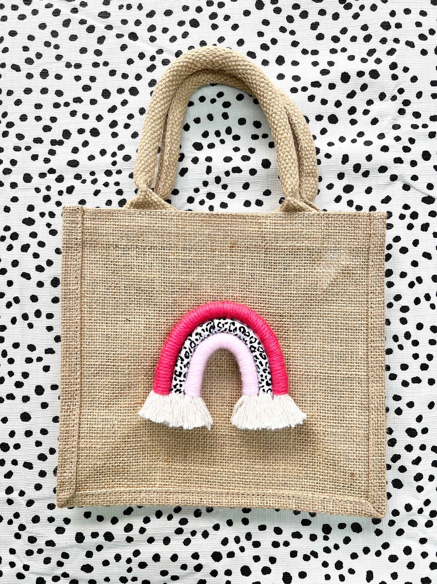 Personalised Rainbow Tote Bag