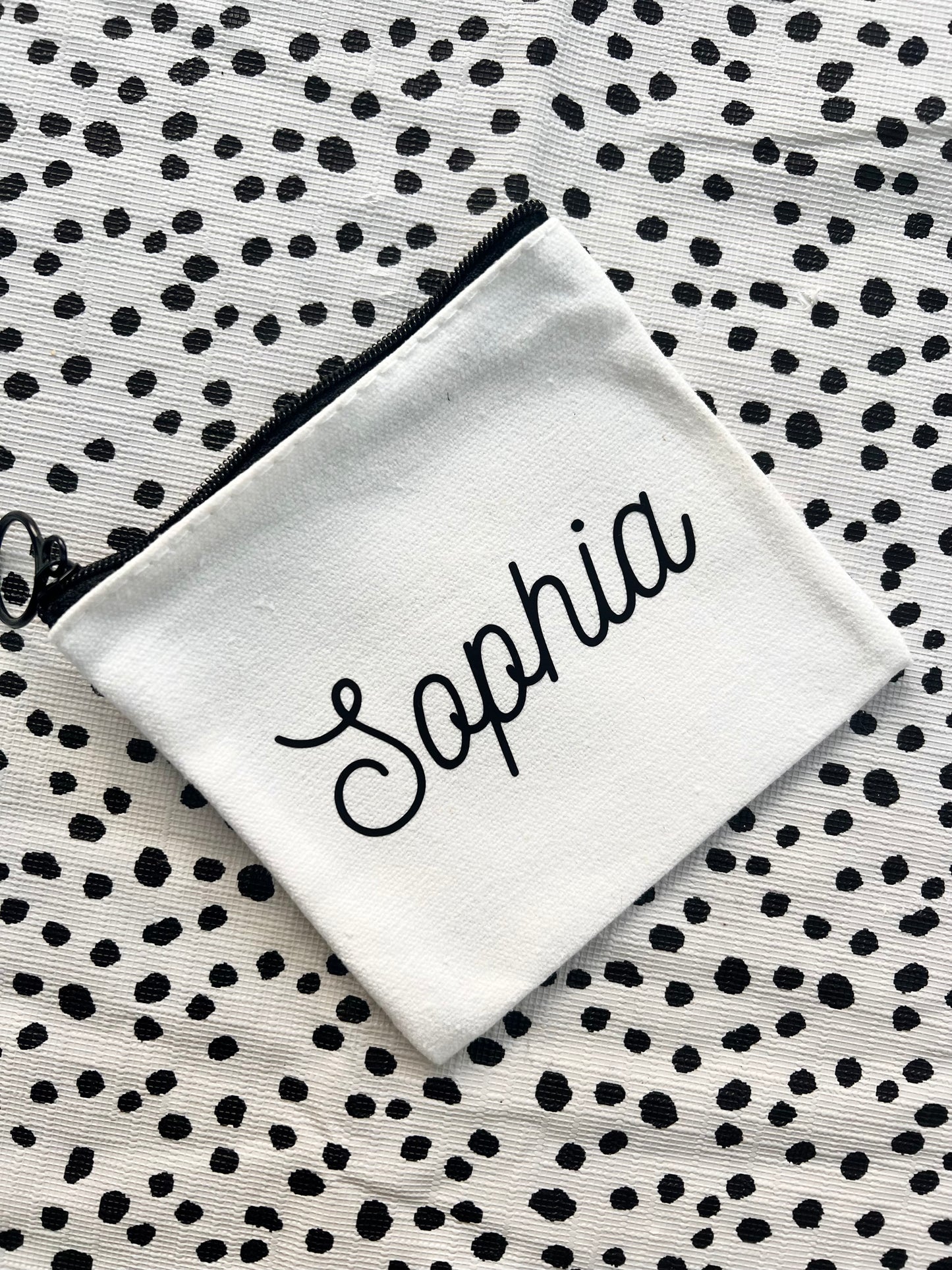 Personalised Zip Pouch (Various Sizes)