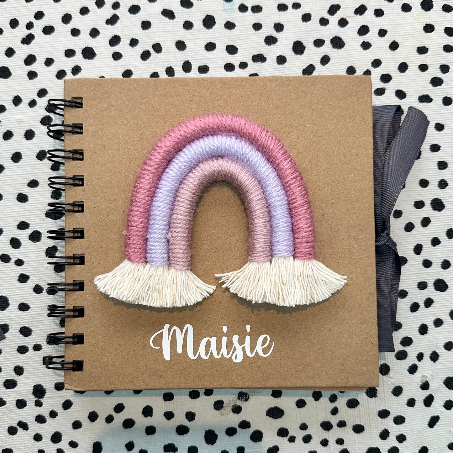 Personalised Rainbow Scrapbook