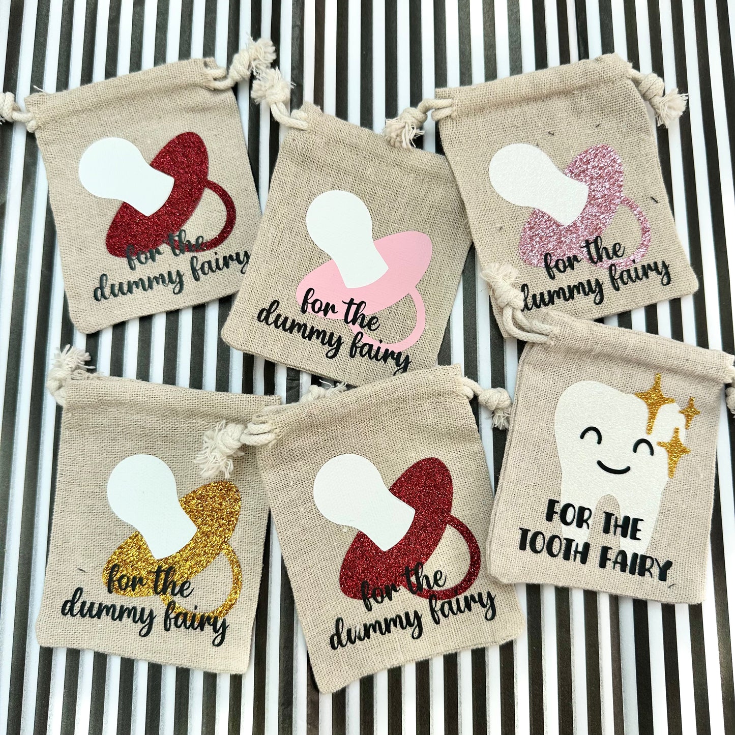 Dummy/Tooth Fairy Pouches