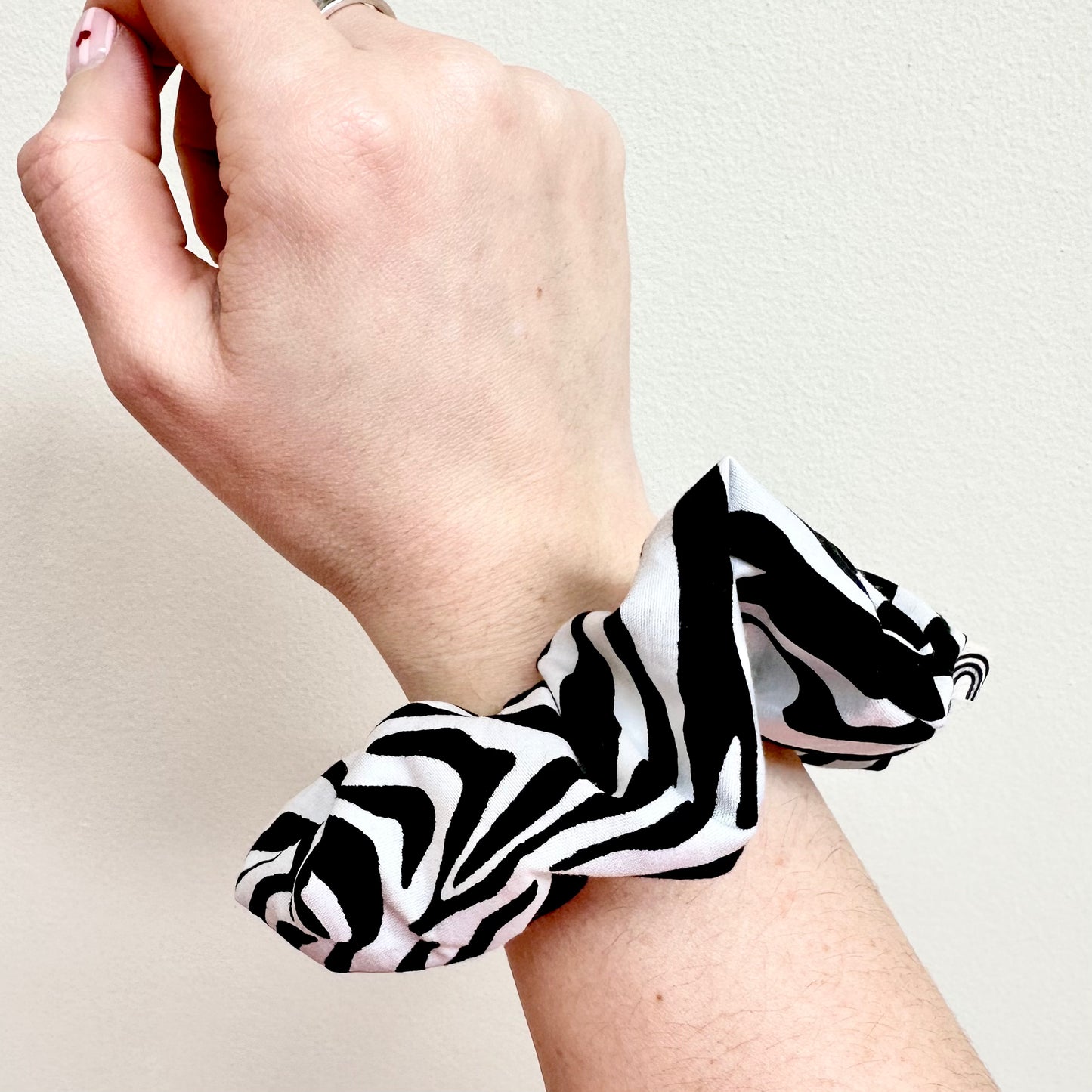 Scrunchie - Zebra Print